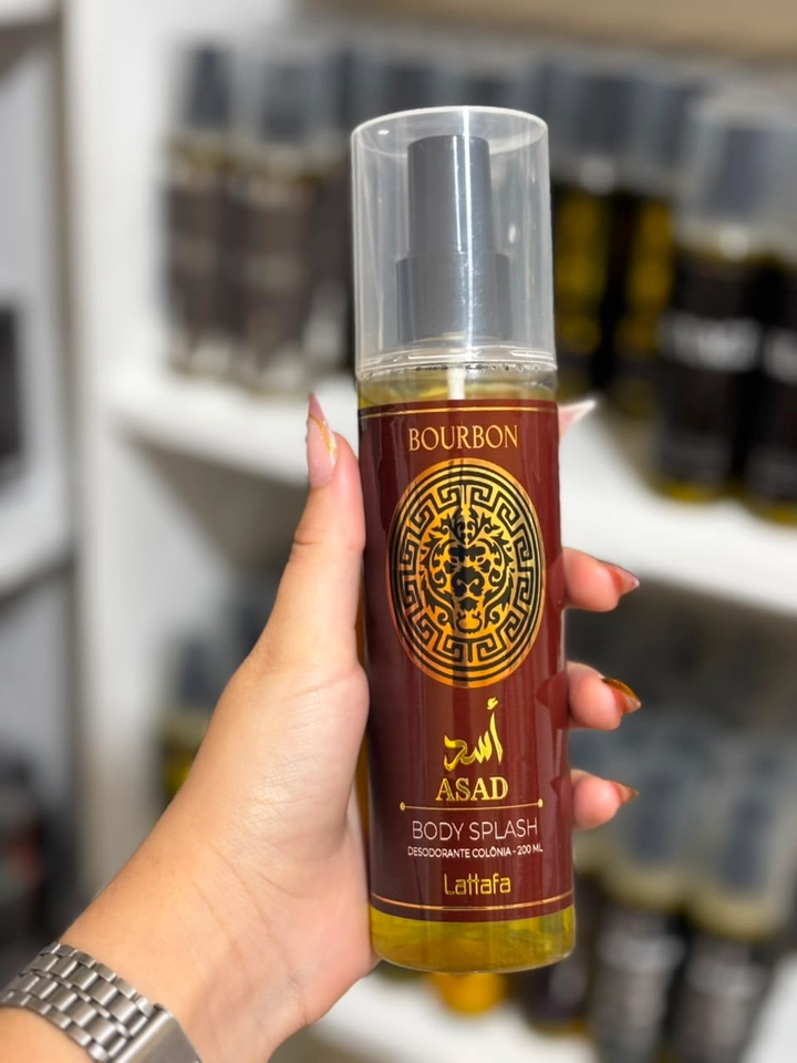 Body Splash Premium Asad Bourbon - 200ml