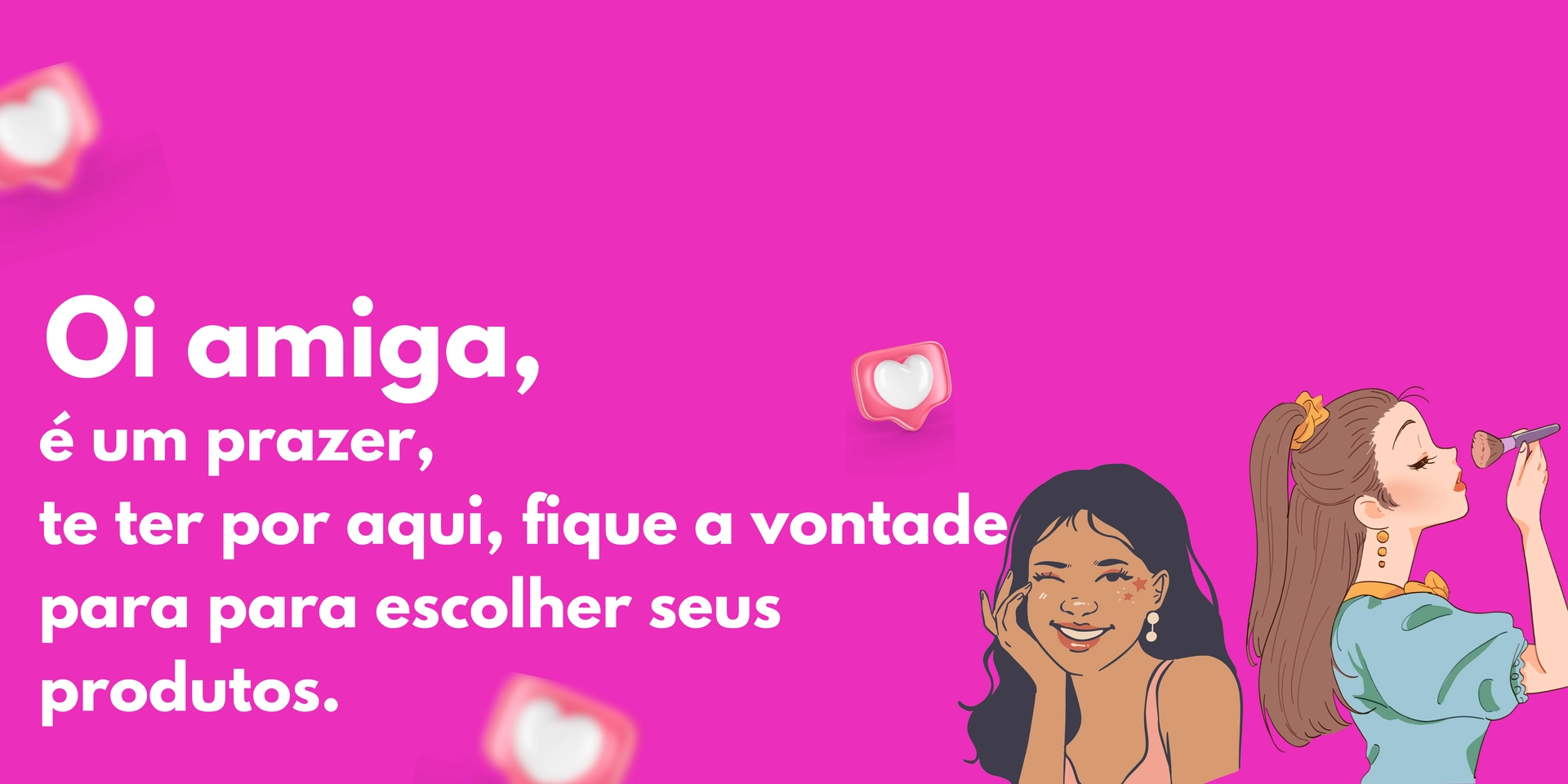 Banner de outubro rosa delicado rosa e branco com corações e mensagem.png