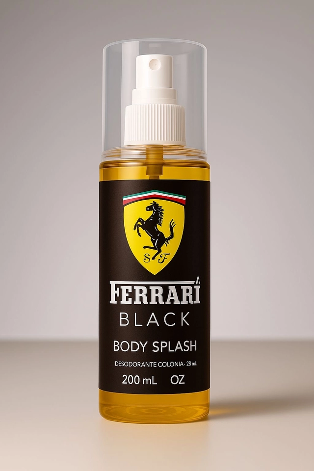 Body Splash - Ferrari black 200ml